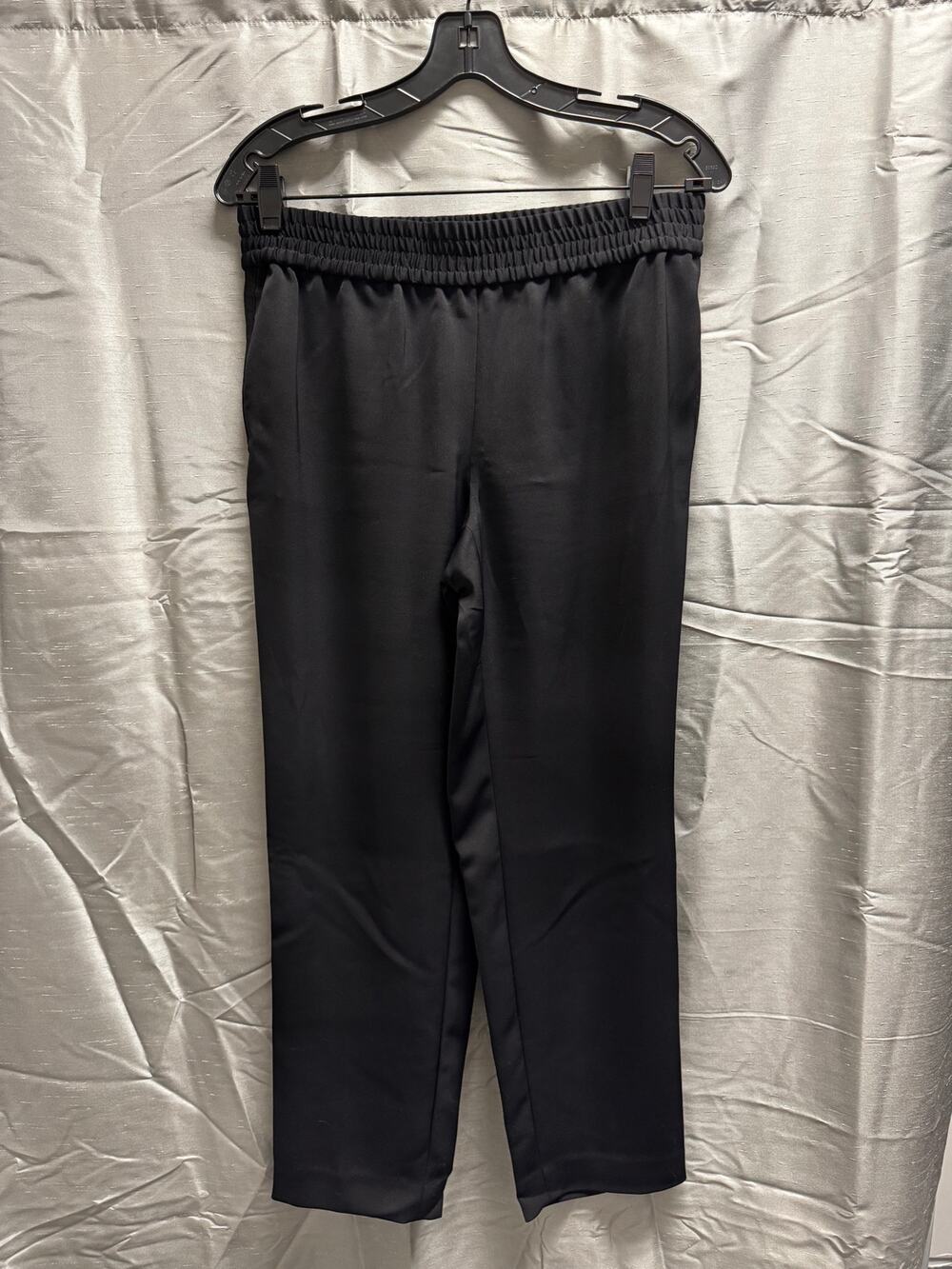 Alice + Olivia Classic Black Straight Leg Pant Size Medium